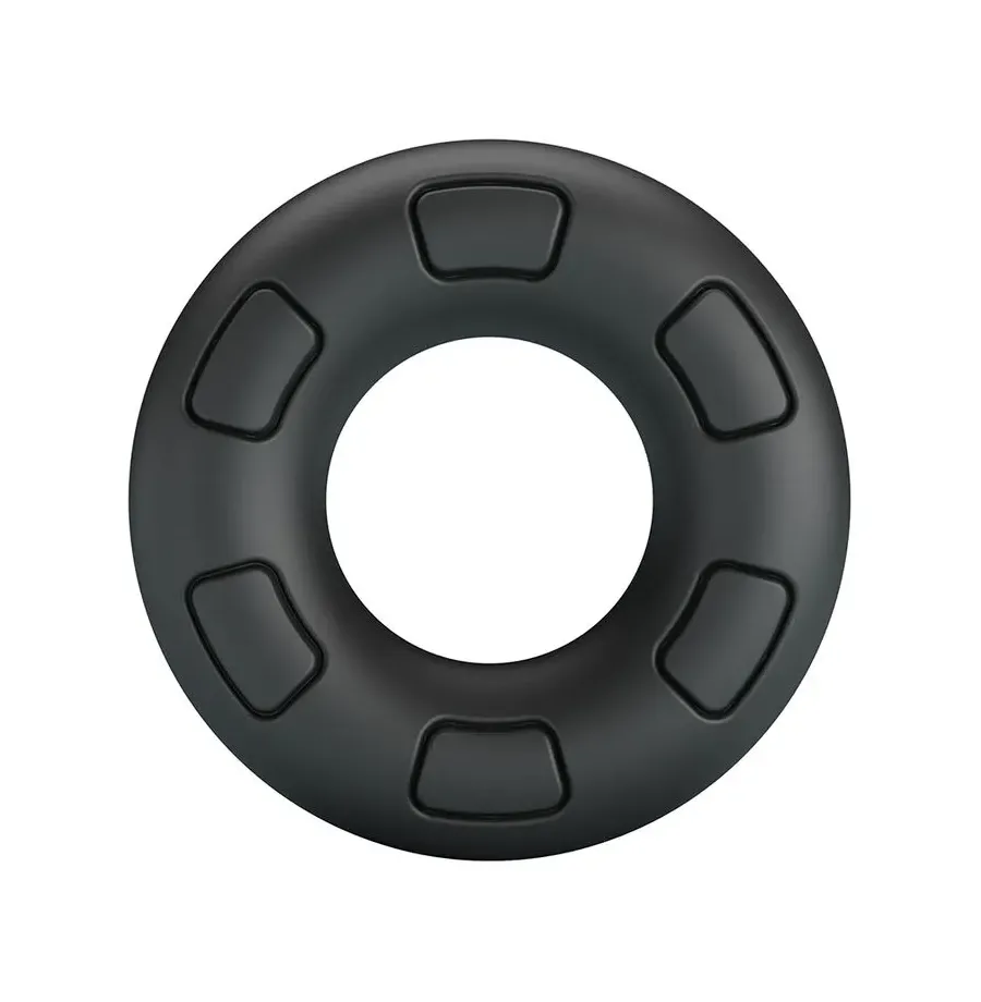 CRAZY BULL - BERTRAM SUPER SOFT SILICONE COCK RING BLACK