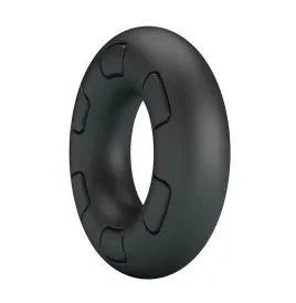 CRAZY BULL - ANNEAU PÉNAL EN SILICONE SUPER DOUX BERTRAM NOIR