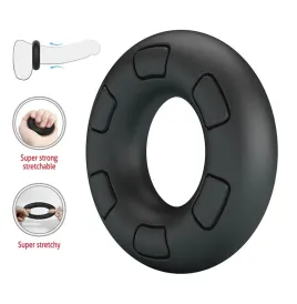 CRAZY BULL - BERTRAM SUPER SOFT SILICONE COCK RING BLACK