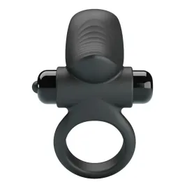 PRETTY LOVE - ADRIEN VIBRATING PENIS RING 10 FUNCTIONS BLACK
