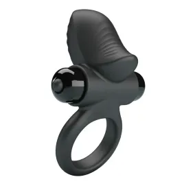 PRETTY LOVE - ADRIEN ANELLO VIBRANTE PER PENE 10 FUNZIONI NERO