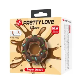 PRETTY LOVE - SUPER DONUT PENIS RING BROWN