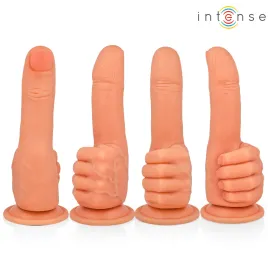 INTENSE - BENDER G-SPOT STIMULATOR FLEXIBLE HAND 11,3 CM