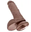 KING COCK - 8 PENE REALÍSTICO MARRÓN 20.3 CM KING COCK - 8 PENE REALÍSTICO MARRÓN 20.3 CM