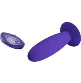 PRETTY LOVE - YOUTH PLUG ANAL VIBRATOR REMOTE CONTROL VIOLET