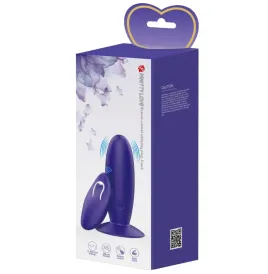 PRETTY LOVE - YOUTH PLUG ANAL VIBRATOR REMOTE CONTROL VIOLET