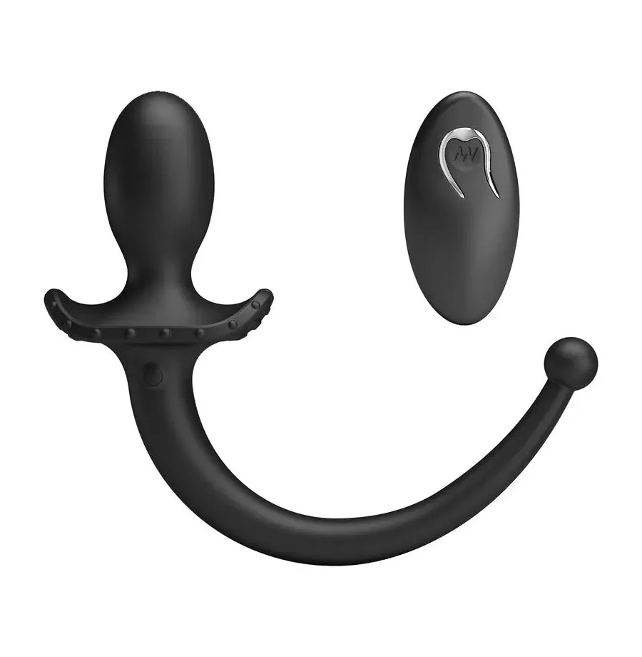 MR PLAY - WIRELESS REMOTE CONTROL ANAL AND PERINEUM VIBRATOR BLACK MR PLAY - WIRELESS REMOTE CONTROL ANAL AND PERINEUM VIBRATOR BLACK
