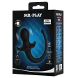 MR PLAY - VIBRADOR ANAL Y PERINEAL CON CONTROL REMOTO INALÁMBRICO NEGRO