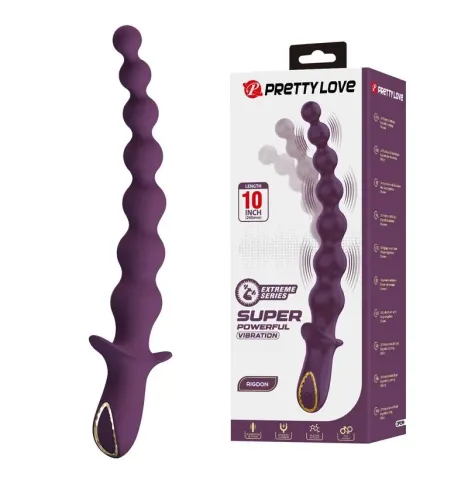 PRETTY LOVE - VIBRATORE ANALE RICARICABILE MADISON CON 10 FUNZIONI