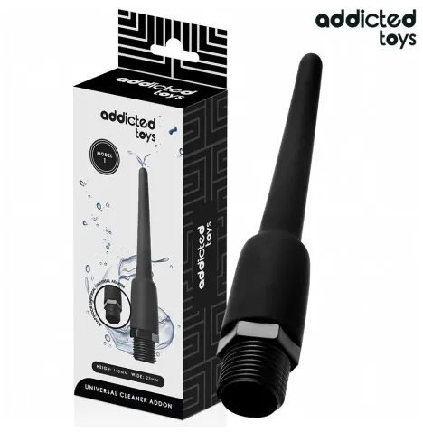 ADDICTED TOYS - ANAL CLEANER WITH UNIVERSAL ADAPTER MODEL 1