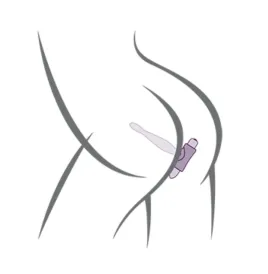 ROCKS- OFF - PETITE SENSATIONS TEAZER ANAL PLUG VIBRATOR PURPLE