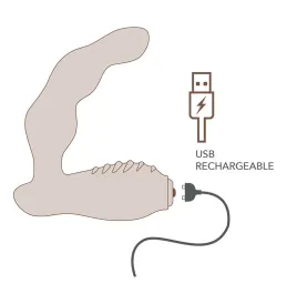 ROCKS-OFF - NOVA DOMINION RECHARGEABLE PROSTATE and PERINEUM MASSAGER 16 FUNCTION BLUE