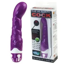 BAILE - REALISTIC COCK 10 RHYTHMS SENSATION VIOLET