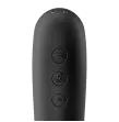 SATISFYER - DUAL KISS AIR PULSE VIBRATOR SCHWARZ SATISFYER - DUAL KISS AIR PULSE VIBRATOR SCHWARZ