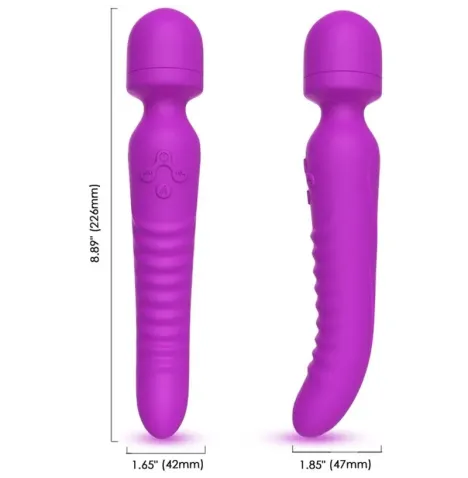ARMONY - MISSION MASSAGER and VIBRATOR HEAT EFFECT PURPLE
