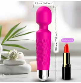 ARMONY - POSTMAN MASSAGER and VIBRATOR SUPER FLEXIBLE HEAD FUCHSIA