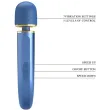 PRETTY LOVE - MASSEUR 7 MODES DE VIBRATION BLEU PRETTY LOVE - MASSEUR 7 MODES DE VIBRATION BLEU