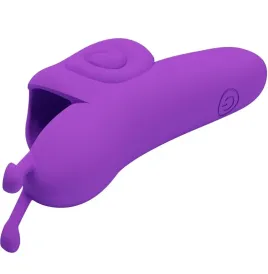 PRETTY LOVE - SNAIL LEISTUNGSSTARKER LILA FINGERSTIMULATOR