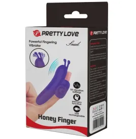 PRETTY LOVE - SNAIL POWERFUL PURPLE FINGER STIMULATOR