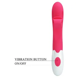 ROMANCE - PINK VIBRATOR AND STIMULATOR 30 SPEEDS