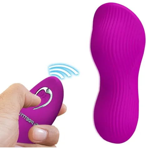 PRETTY LOVE - ROMARIO LAY-ON CLITORIS STIMULATOR REMOTE CONTROL PINK