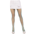 LEG AVENUE - LYCRA-NETZSTRUMPFHOSE BLAU LEG AVENUE - LYCRA-NETZSTRUMPFHOSE BLAU