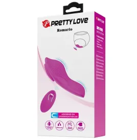 PRETTY LOVE - ROMARIO STIMULATEUR DE CLITORIS À LAY-ON TÉLÉCOMMANDE ROSE