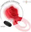 INTENSE - GAIL STIMULATOR ROSE 10 VIBRATIONS RED REMOTE CONTROL INTENSE - GAIL STIMULATOR ROSE 10 VIBRATIONS RED REMOTE CONTROL