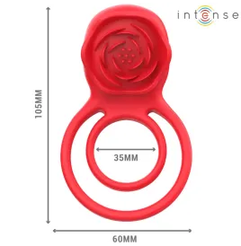 INTENSE - GAIL STIMULATOR ROSE 10 VIBRATIONEN ROT FERNBEDIENUNG