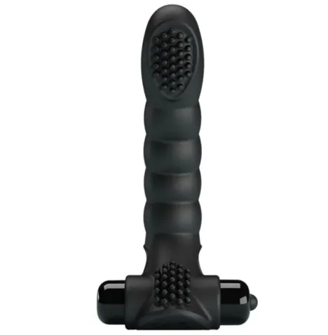 PRETTY LOVE - VIBRATORE DA DITA ALEXANDER 10 VIBRAZIONI NERO