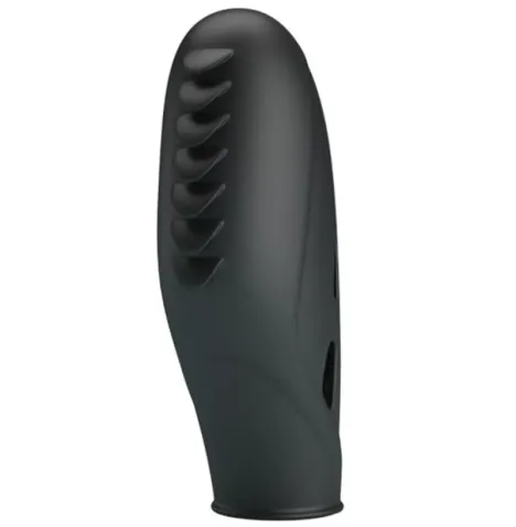 PRETTY LOVE - GILO SILICONE FINGER VIBRATOR BLACK