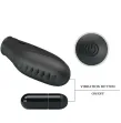 PRETTY LOVE - VIBRATORE DA DITO IN SILICONE GILO NERO