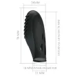 PRETTY LOVE - GILO SILIKON-FINGERVIBRATOR SCHWARZ PRETTY LOVE - GILO SILIKON-FINGERVIBRATOR SCHWARZ