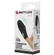 PRETTY LOVE - VIBRATORE DA DITO IN SILICONE GILO NERO