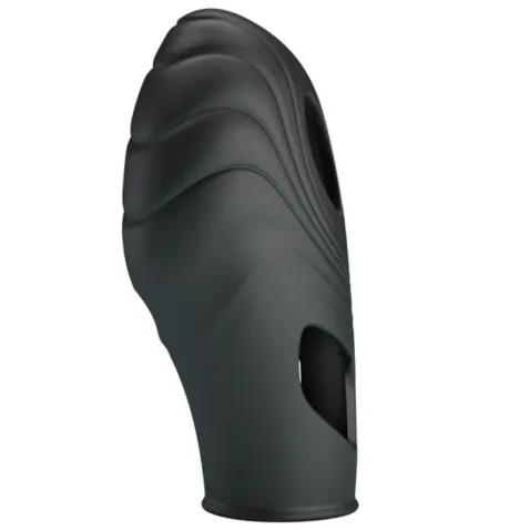 PRETTY LOVE - VIBRATEUR DE DOIGT EN SILICONE LICH NOIR