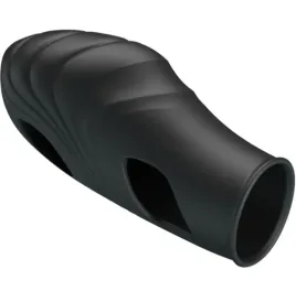 PRETTY LOVE - VIBRATEUR DE DOIGT EN SILICONE LICH NOIR