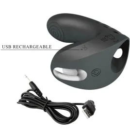 PRETTY LOVE - VIBRATEUR DOIGT CAMELIA 7 VIBRATIONS NOIR