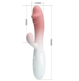 PRETTY LOVE - SNAPPY RABBIT VIBRATORE 30 VIBRAZIONI ROSA