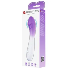 PRETTY LOVE - VIBRATEUR ELEMENTAL POINT G 30 VIBRATIONS VIOLET