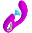 PRETTY LOVE - SIBEL SIBEL VIBRATORE PUNTO G STIMOLATORE CLITORIDEO 10 VIBRAZIONI VIOLA