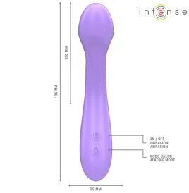INTENSE - BECKY VIBRATOR 19 CM HEIZBAR 7 VIBRATIONEN LILA