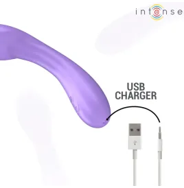 INTENSE - BECKY VIBRATEUR 19 CM CHAUFFANT 7 VIBRATIONS VIOLET