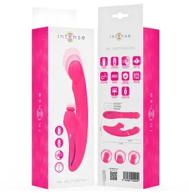 INTENSE - EMI VIBRATOR 13.5 CM MULTIFUNCTION 3 IN 1 10 VIBRATIONS PINK
