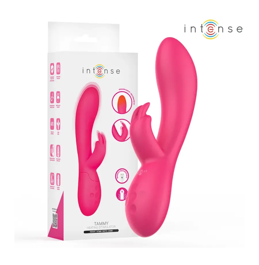 INTENSE - TAMMY ESTIMULADOR RABBIT CON CALOR INTENSE - TAMMY ESTIMULADOR RABBIT CON CALOR