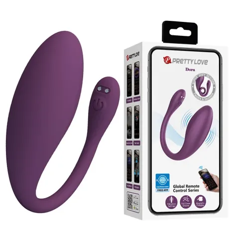PRETTY LOVE - DORA VIBRATORE INVISIBILE CON APP GRATUITA