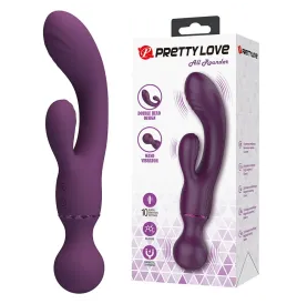 PRETTY LOVE - VIBRATEUR POINT G VIOLET POLYVALENT