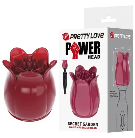 PRETTY LOVE - SECRET GARDEN PINK MASSAGE HEAD