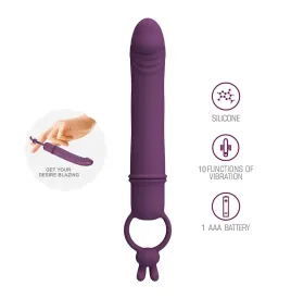 PRETTY LOVE - CORA VIBRATEUR EN FORME DE PÉNIS AVEC ANNEAU DE RÉSISTANCE