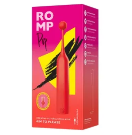 ROMP - POP HIGH FREQUENCY CLITORAL STIMULATOR RED