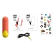 ROMP - RIOT MULTIFUNCTION VIBRATING BULLET ORANGE YELLOW ROMP - RIOT MULTIFUNCTION VIBRATING BULLET ORANGE YELLOW